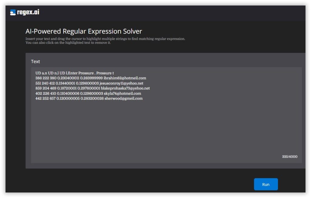 这款工具可以让 AI 帮你写正则表达式（Regex.ai）
