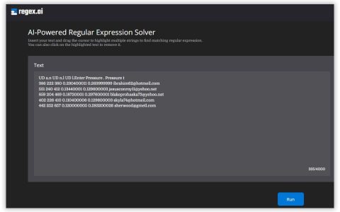 这款工具可以让 AI 帮你写正则表达式（Regex.ai）