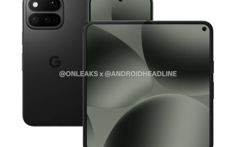 谷歌 Pixel 11 Pro Fold 折叠屏手机渲染图曝光：非阔折叠设计