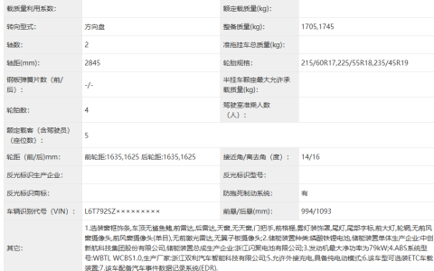 银河 A7 EM-i 上了工信部：外观基本没动，激光雷达能选了